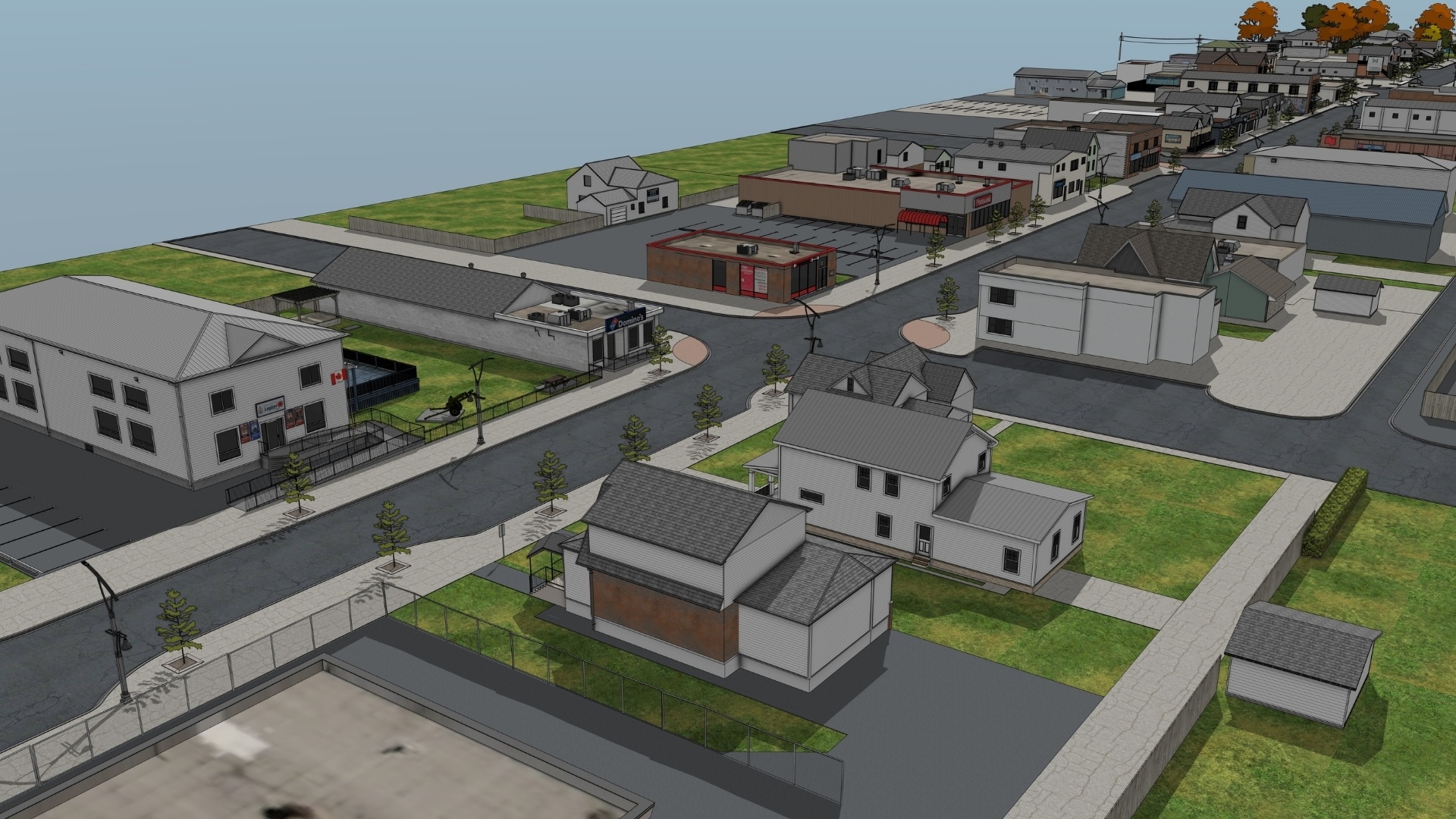 Street rendering